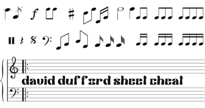 david dufford sheet cheat